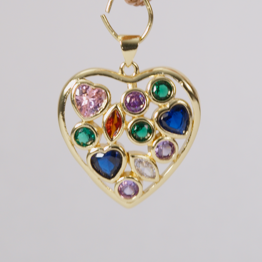 m_000013_Heart with various colored gemstones (gold)